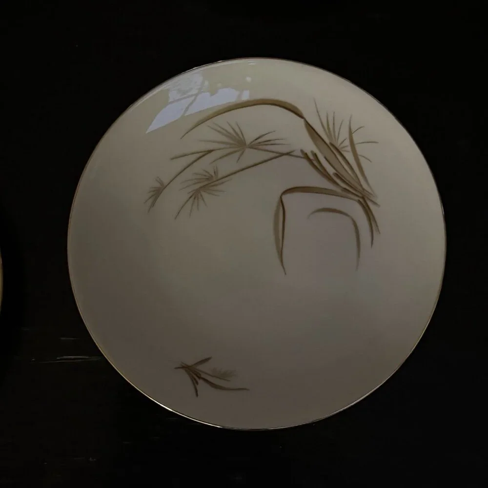 4 Winterling Marktleuthen Bavaria Decorative Dessert Plate Ballet 92 Wheat Gold